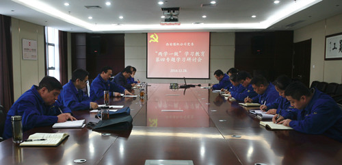 公司黨委召開(kāi)“兩學(xué)一做”學(xué)習(xí)教育第四專(zhuān)題學(xué)習(xí)研討